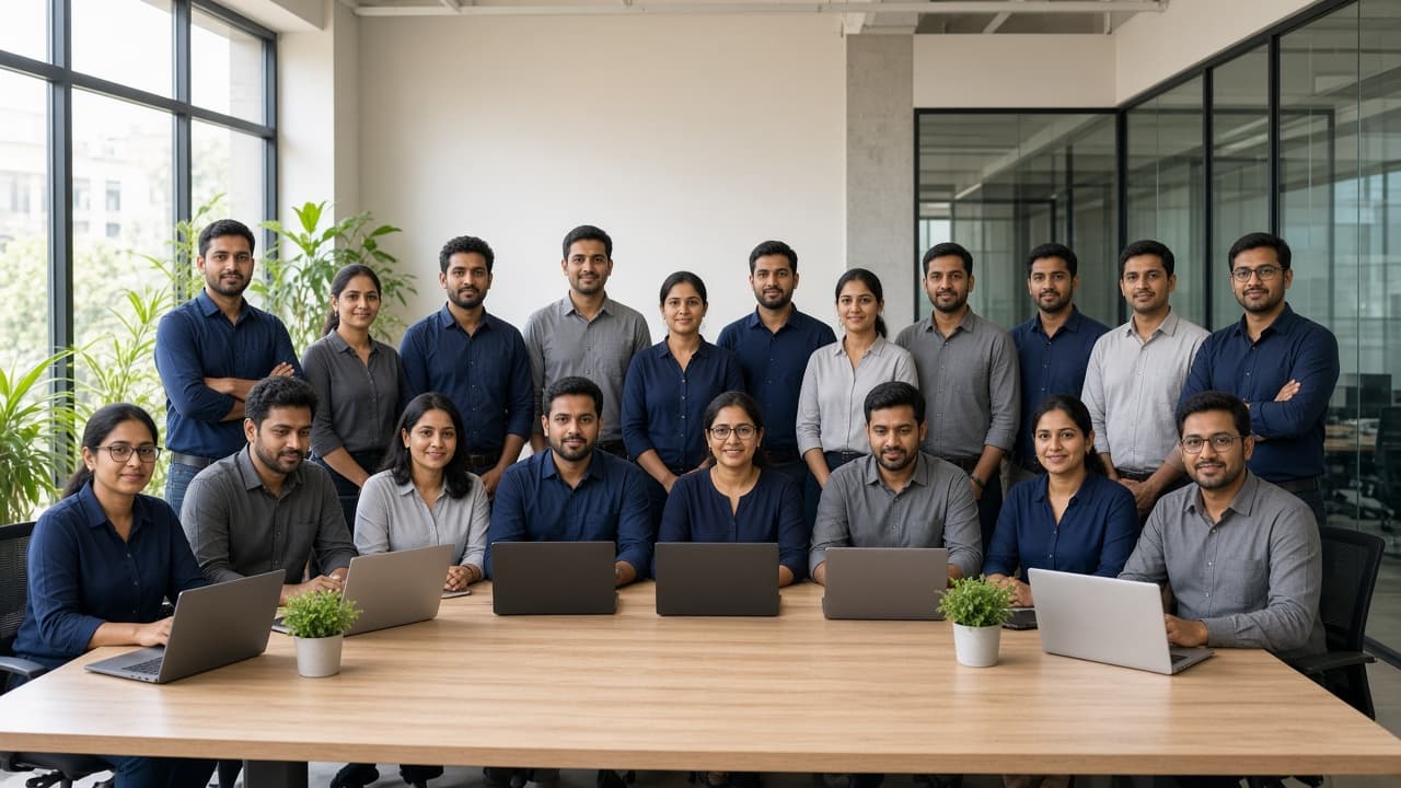 Development team of 20 engineers in the studio